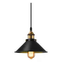 ILUMINATA - LAMPARA COLGANTE ESTILO RETRO VINTAGE + BOMBILLO