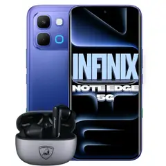 INFINIX - Celular Note Edge 5G 8GB Ram 256 GB Azul + Obsequio Audifonos Lamborghini
