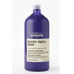 LOREAL - Shampoo Profesional Keratin Alpha Sleek 1500ml