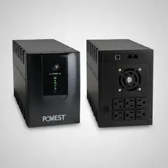 POWEST - Ups Micronet 2200va / 6 Tomas Negro