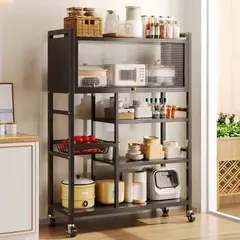 GENERICO - Estante Organizador Estantes Multiusos Hogar Cocina Ruedas