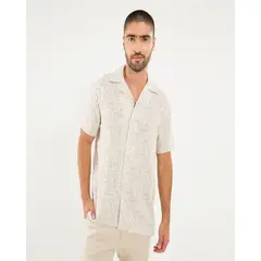 OSTU - Camisa Para Hombre Manga Corta Marca #60010829