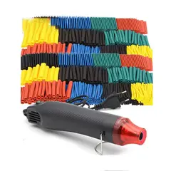 GENERICO - Kit Pistola Calor 300w Reparación De Cables Y Empalmes