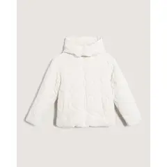 OSTU - Chaqueta Infantil Niña Acolchada Marca Crema 90080044