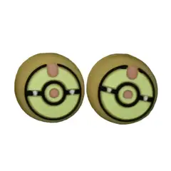 GENERICO - 1 Par Grips Protector Joystick Diseño Pokemon Bola 1