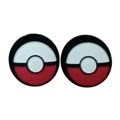 GENERICO - 1 Par Grips Protector Joystick Diseño Pokemon Bola 2