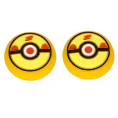 GENERICO - 1 Par Grips Protector Joystick Diseño Pokemon Bola 3