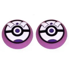 GENERICO - 1 Par Grips Protector Joystick Diseño Pokemon Bola 6