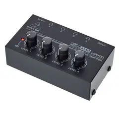 BEHRINGER - Amplificador HA400 Audifonos 4 canales – volumen ind.