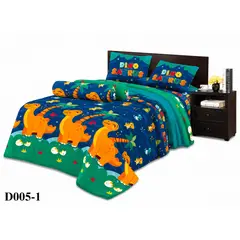 SIRENITAS - Juego de sabanas cama Sencilla Semi Doble Queen King Dinosaurios