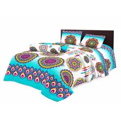 SIRENITAS - Juego de sabanas cama Sencilla Semi Doble Queen King Mandalas