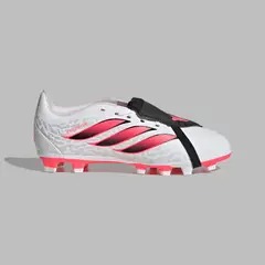 ADIDAS - Guayos Performance Niño Predator Club Lengüeta Plegable - Blanco - Fútbol - Entrenamiento y competencia