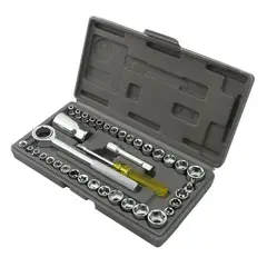 GENERICO - Set Juego De Herramientas Copas Y Ratchet Manual Extensor
