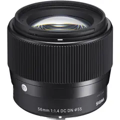 SIGMA - Lente 56 mm f/1.4 con montura Sony E