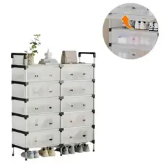 GENERICO - Zapatero Modular Para Ahorrar Espacio En El Hogar