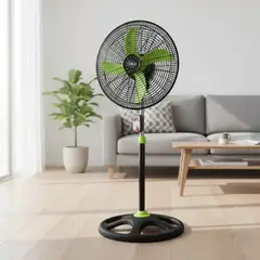 GENERICO - Ventilador Abanico Pie 18 Turbo Grill Plástico