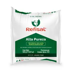 REFISAL - Sal X 500g - Grano Fino