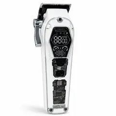 NANO-TEC - Máquina Cortadora De Pelo Profesional Pantalla Led Blanca