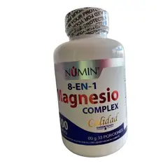 GENERICO - MAGNESIO COMPLEX 100 UND. 8EN1 citrato, óxido lactato malato treonato cloruro gluconato