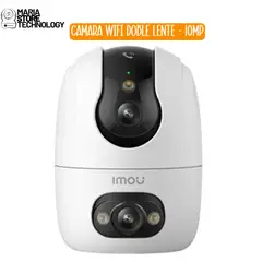 IMOU - Camara WIFI doble lente, para interiores, giratoria, 10MP.