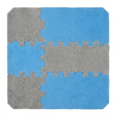 GENERICO - Tapete Alfombra Rompecabezas Felpa Bebés 10 Pzs 30x30