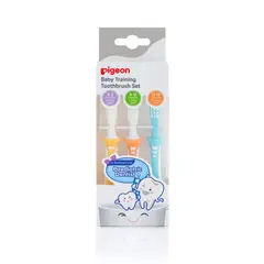 GENERICO - Set de Cepillo Entrenamiento Pigeon 3 Pasos x 3und