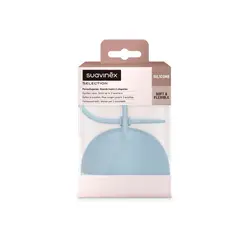 SUAVINEX - Portachupetes Silicona Azul