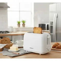 SOKANY - Tostadora de Pan Eléctrica 700w Tajada Doble