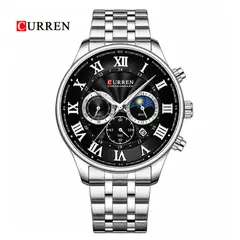 CURREN - Reloj 8427 Cronógrafo Para Hombre Elegante En Acero