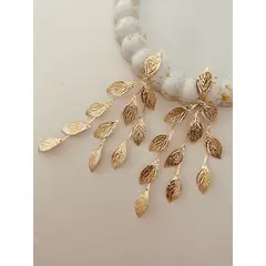 PHUKETT ACCESORIOS - Cipres Earrings Dorada