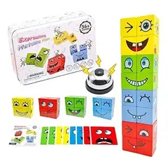 MIELTECH - Juego De Mesa Cambia La Cara Montessori Cubo De Rubik Niños