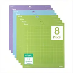 CRICUT - Kit x8 Tapetes de Corte 30,5x30,5 cm para Papel
