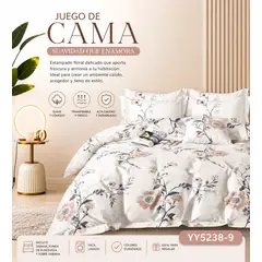 SIRENITAS - Juego de sabanas cama Sencilla Semi Doble Queen King Primavera