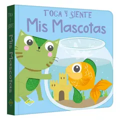 LEXUS - Libro Infantil de Sonidos Libros de Fieltro Mis Mascotas -toca y Siente