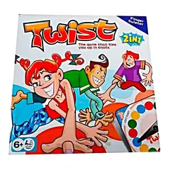 GENERICO - Juego Twister En Familia Twist Tapete Colores 2 En 1