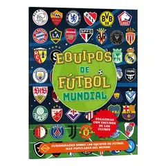 LEXUS - Libro Infantil de Actividades Libros con Pegatinas Equipos de Fútbol Mundial