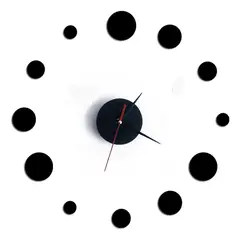DECOR - Reloj de pared tamaño pequeño 50cm x 50cm esferas