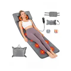 TELEVENTAS COM - Almohadilla Colchoneta de Masaje Completo Relax con Calor Lumbar