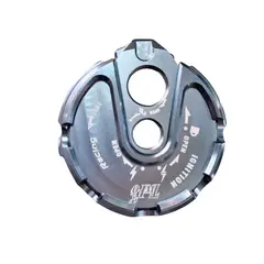 GENERICO - Tapa Suichet BWS 2X Humo, Aluminio, Moto