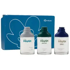 NATURA - Set x 3 perfumes Kaiak mini de hombre 25ml c/u