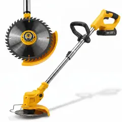 PROTOOL - Guadaña Eléctrica 2 Baterías Inalámbrica 300w Jardín