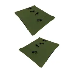 HALLY PET - Dos Hamacas Para Gatos 40 Cm x 40 Cm Rejas Verde