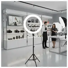 GENERICO - Aro anillo De Luz Led Para Foto - Video - Streaming 38 Cm