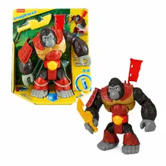 FISHER PRICE - Figura De Acción Mundo Aventura Gorila Samurai - Imaginext