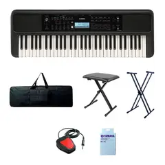 YAMAHA - Kit Combo Teclado Organeta Psr-e383 + Accesorios
