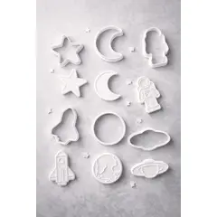 GENERICO - Cortadores de Galletas de Astronauta para Niños y Adultos