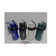 MAZUGI - Termo Acero Inoxidable 600 ml Conserva Frío y Calor