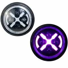 GENERICO - Farola LED NKD TJ06 12V 6000LM Moto Carro