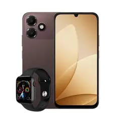 OPPO - Celular A6c 128GB 4GB Ram Cafe + Obsequio Smartwatch