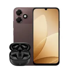 OPPO - Celular A6c 128GB 4GB Ram Cafe + Obsequio Audifonos Kalley